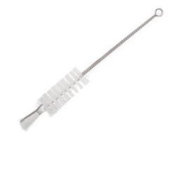 Escova Para Lavar Vidraria Com Cerdas Em Nylon - 25 Mm X 300 Mm - E-2236n